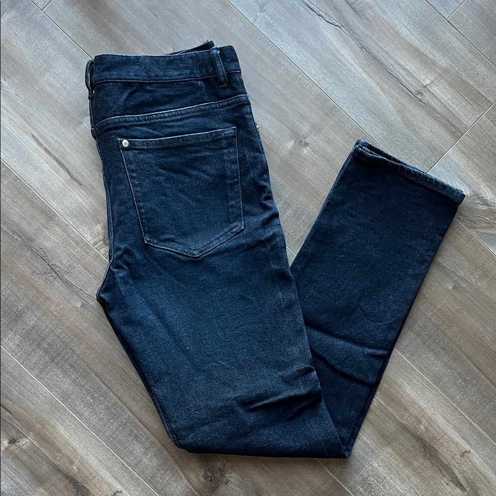 Dark Blue Denim Jeans